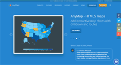 Desktop Screenshot of anychart.com